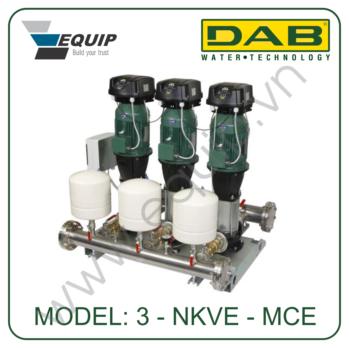 water boosting system pumps dab