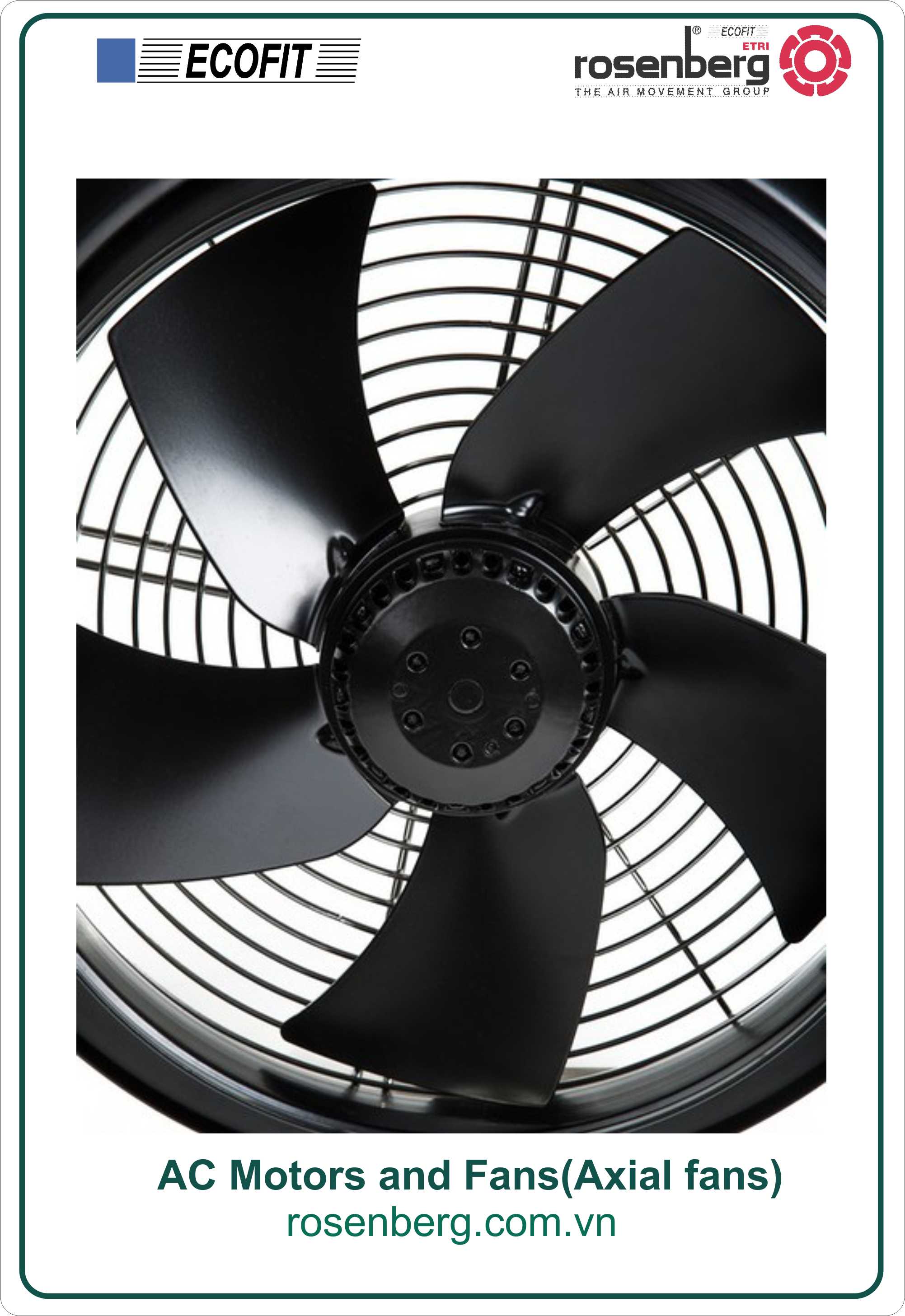Axial fans Axial fans