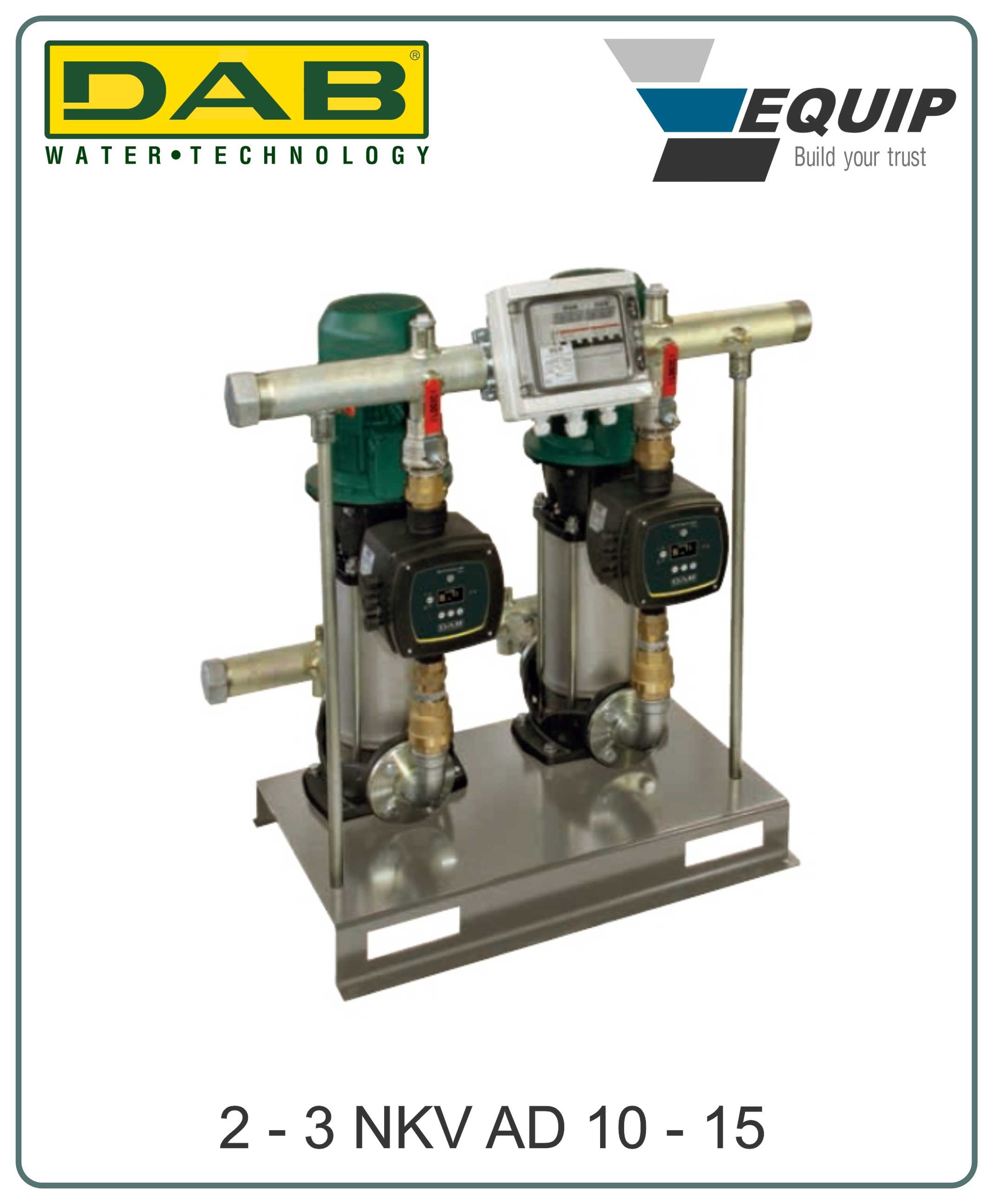 Pressure compensator pump system