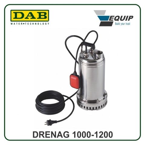 Stainless steel submersible pump for waste water