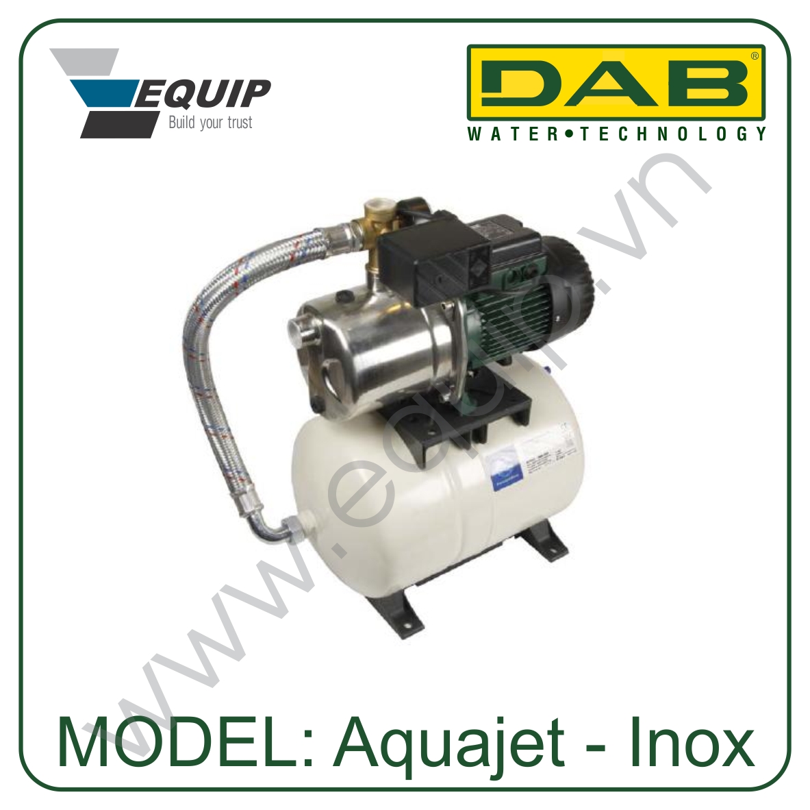 Booster pumps DAB Grundfos AquaJetInox