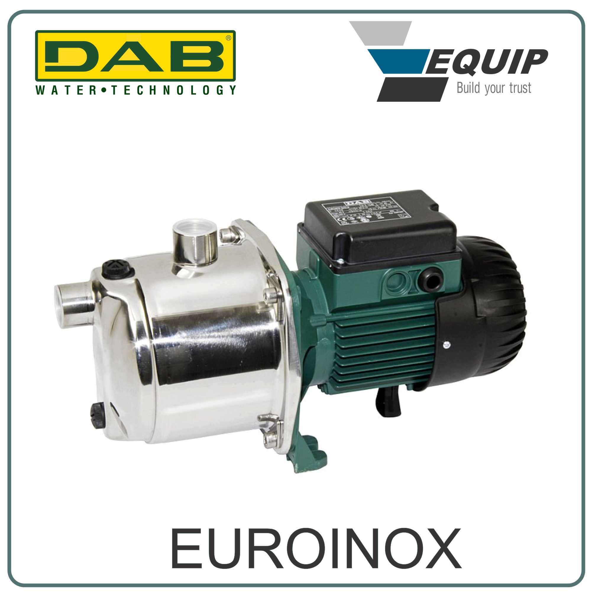 Multistage horizontal centrifugal pump DAB Grundfos