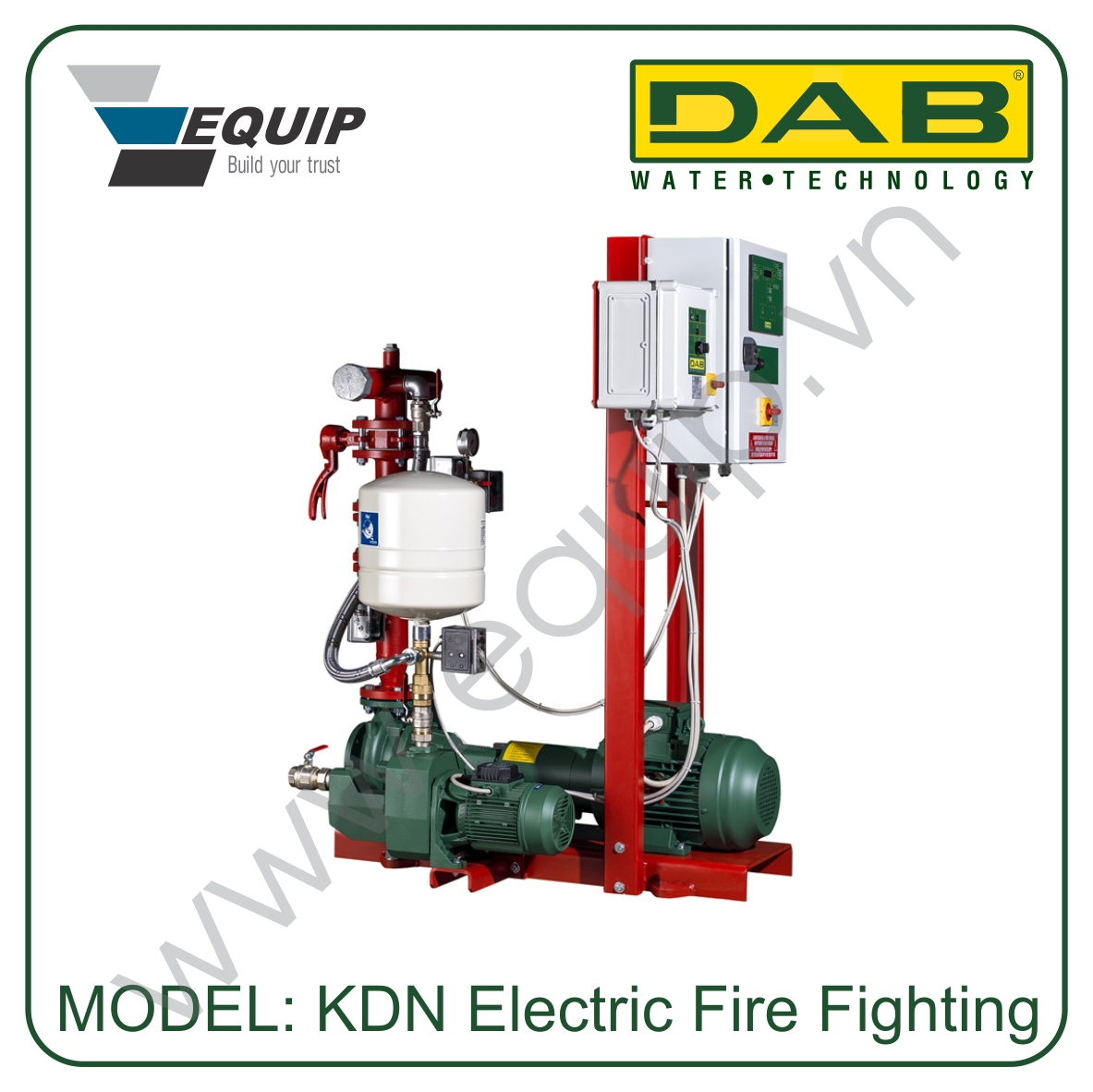 Fire fighting pumps for building DAB