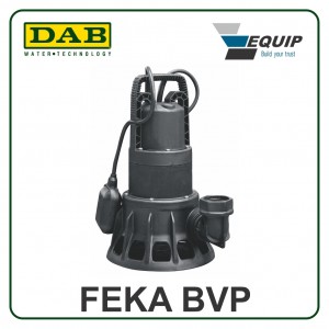 Submersible pump for waste water 
